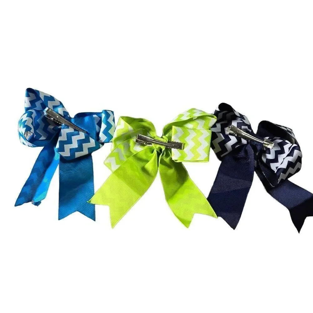 3 chevron bows, 5x5